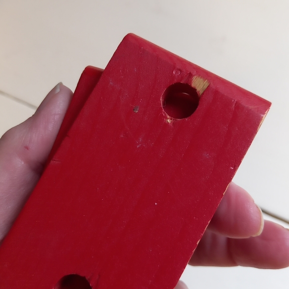 Wood train set for display - Picture 8 of 9